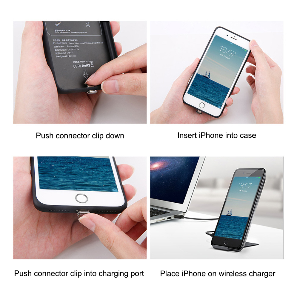 baseus magnetic qi wireless charging